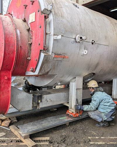 ボイラー解体・搬出